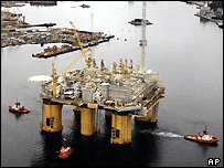 挪威天然气平台