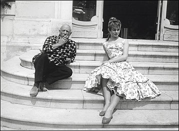 Brigitte bardot e Pablo Picasso