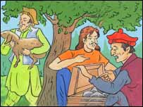 گل خان با ناظرو رحيمداد.