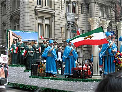 جشن نوروزی ایرانیان در خیابان های نیویورک