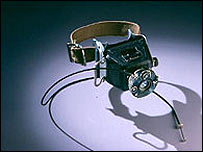 Máy ảnh lắp ở cổ chân