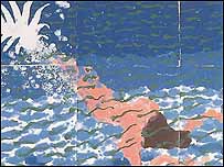 David Hockney's Le Plongeur