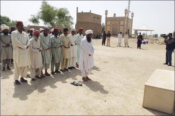 بگٹی کی تدفین