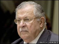 इराक़ी राष्ट्रपति तालाबानी