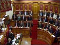 Inside the States Chamber