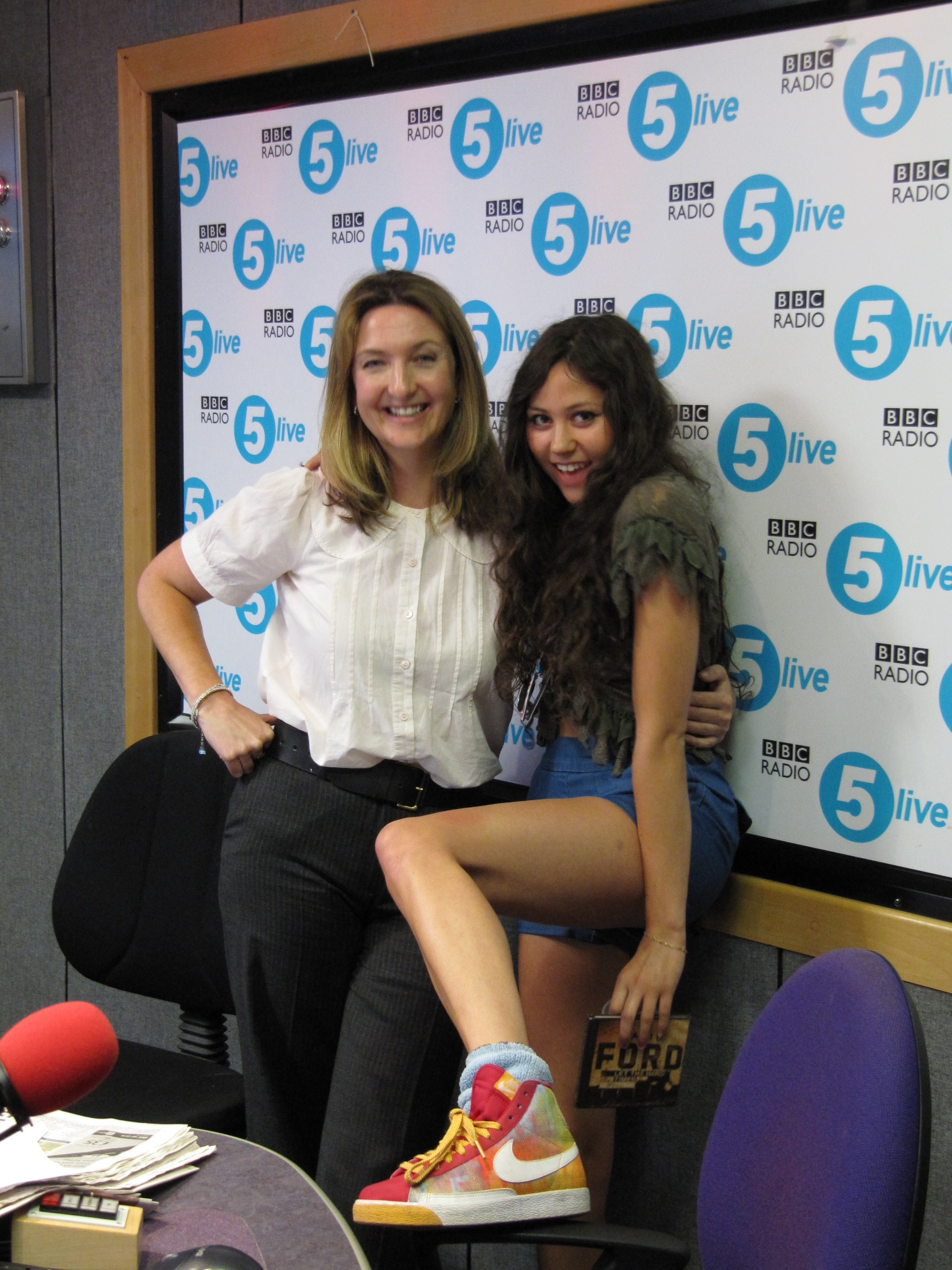 Eliza Doolittle with Victoria Eliza Doolittle with Victoria