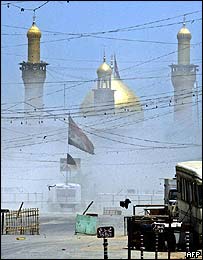 Svatyně Imána Husajna v pátek