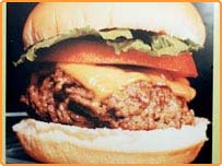 A burger