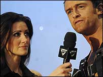 Presenter Kirsty Gallacher questions Oblivion.