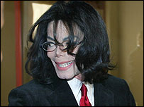 O astro pop Michael Jackson