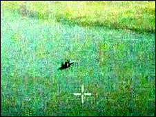 ویدیوی وزارت دفاع گرجستان یک هواپیمای میگ-29 روسی را در حال حمله به هواپیمای جاسوسی گرجی نشان می دهد 