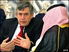 Гордон Браун на нафтовій конференції у Саудівській Аравії