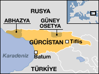 Gürcistan haritası