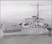 HMS Limbourne. Copyright of Leigh Bishop