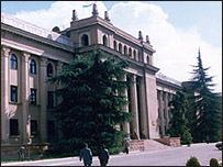 Prezidentský palác v Tádžikistánu