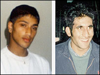 رائول احمد(چپ) و شفيق رسول