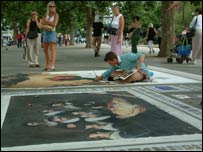 Cảnh trên đường phố London