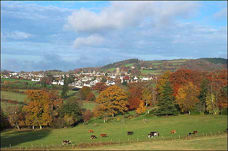 Rural view looking towards Moretonhampstead