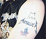 Metallica tattoo