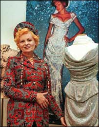 A estilista inglesa Vivienne Westwood