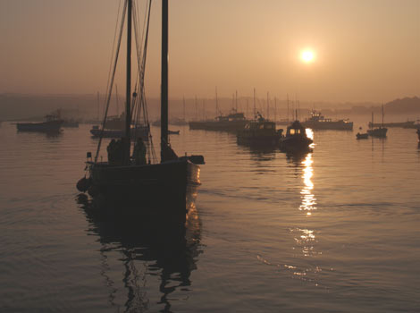 Setting sail from St Mary's by Colin Stone
