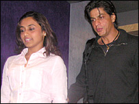 रानी मुखर्जी और शाहरुख़ ख़ान