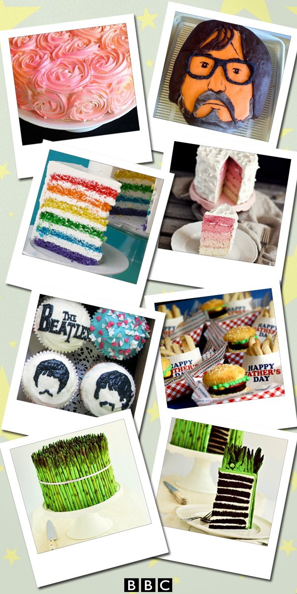 Cake wall of fame