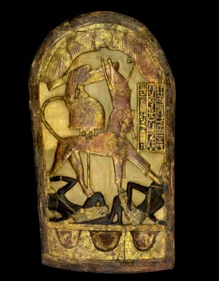 Tutankhamun Openwork Shield. Photo Sandro Vannini. Book: 'King Tutankhamun The Treasures of the Tomb' by Zahi Hawass, published by Thames and Hudson £39.95