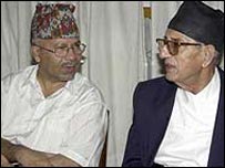 माधव नेपाल और जीपी कोइराला