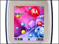 Telefone celular da Motorola