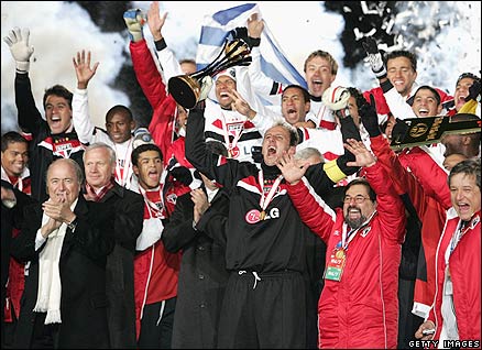 Sao Paulo beat Liverpool in 1995