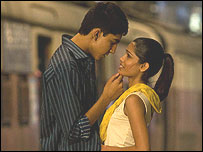 Dev Patel and Freida Pinto