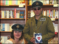 Annie Waller at a book signing