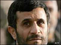 Mahmoud Ahmadinejad, presidente do Irã 