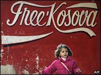 Poster në Mitrovicë 