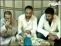 İtalyan rehinelerin televizyonlarda yayınlanan görüntüleri