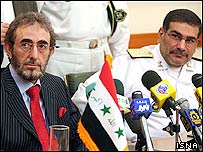 Irak Savunma Bakanı Dulaymi ve İran Savunma Bakanı Şamkani