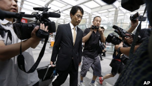 日本談判代表抵達北京