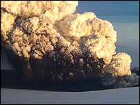 vulcão na Islândia