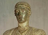 Bronze charioteer from Delphi