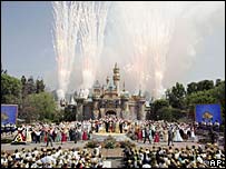 Disneylândia, na Califórnia