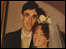 Emmet and Mary McCluskey on their wedding day