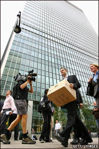 雷曼兄弟倒闭后职工搬出