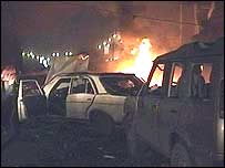 TanExplosão em Bagdá