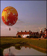 The windmill was filmed for a BBC ONE trail