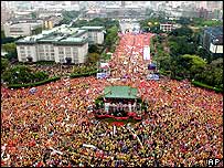 Tayvan'daki göstericiler