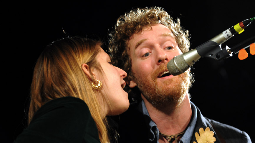 The Swell Season - live at City Halls. Photo by Louis Decarlo