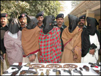 عسکری تنظیم لشکر جھنگوی کےارکان 