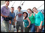 Julian and some of the trainees
