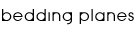 bedding planes